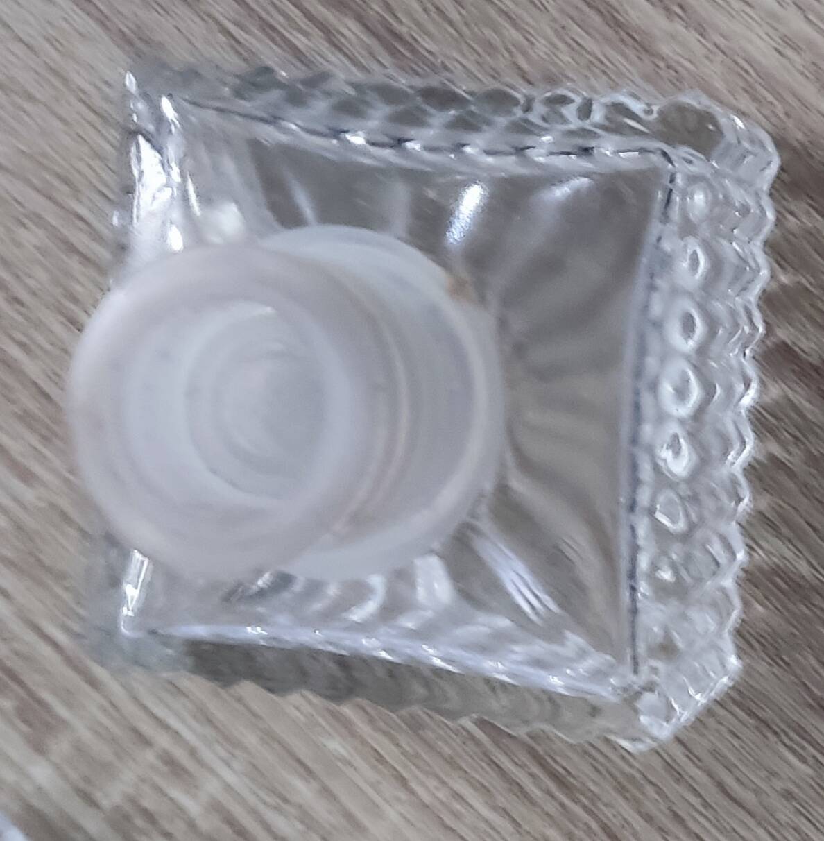 Large whisky decanter from France