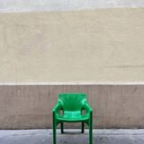 Green Gaudi Chair, design Vico Magistretti for Artémide 1970
