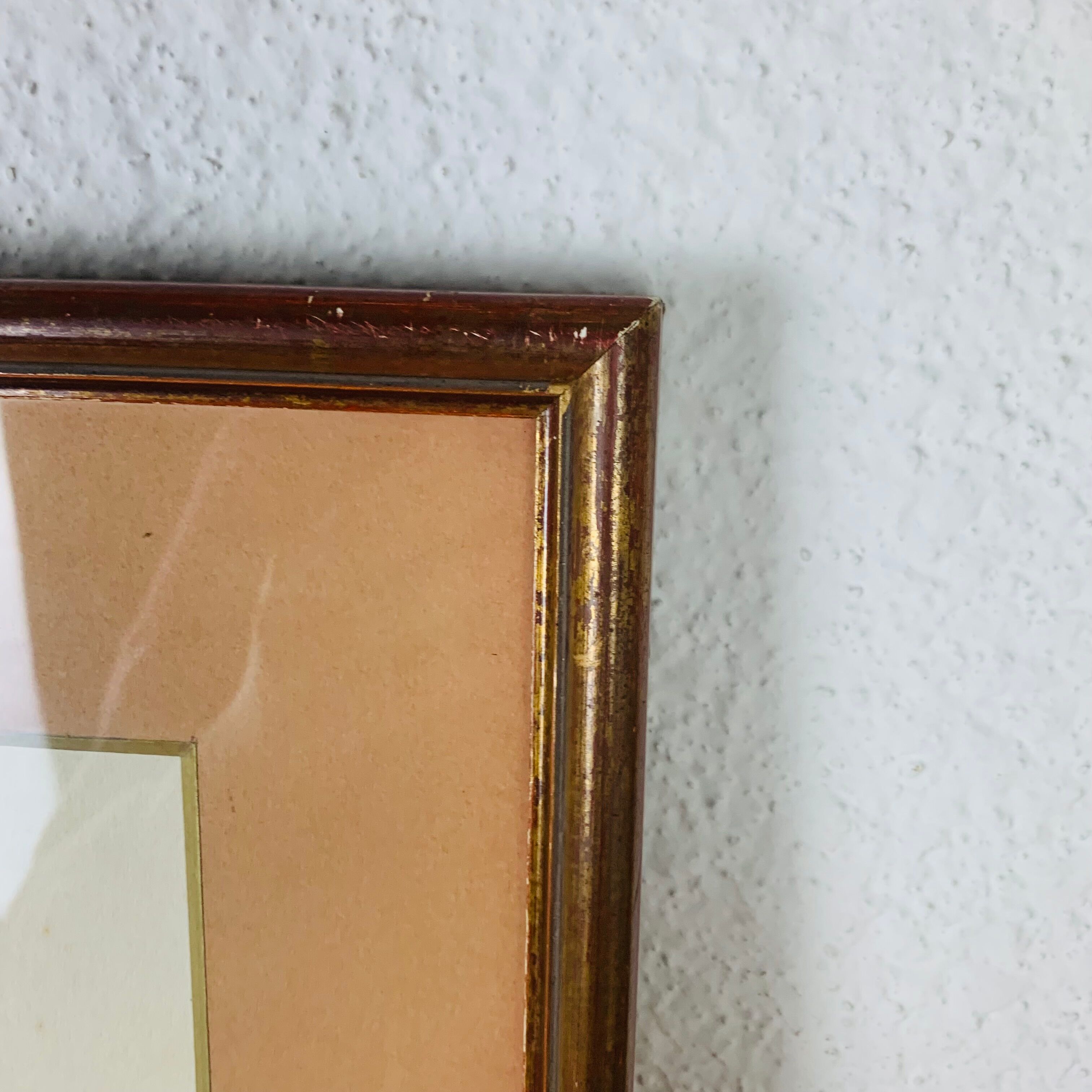 Portrait painting of woman drawing 70s