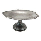 Art Deco silver-plated metal pocket tray
