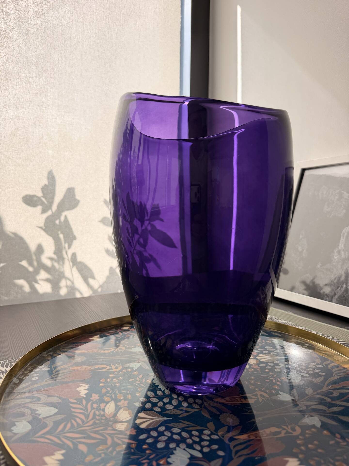 Vase en verre