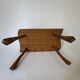 Mid-century oak side table