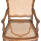 Paire de fauteuils cannés de style Régence