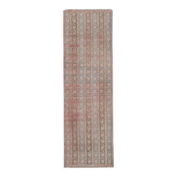 Vintage Turkish rug from Oushak, hand-woven 75x230 cm
