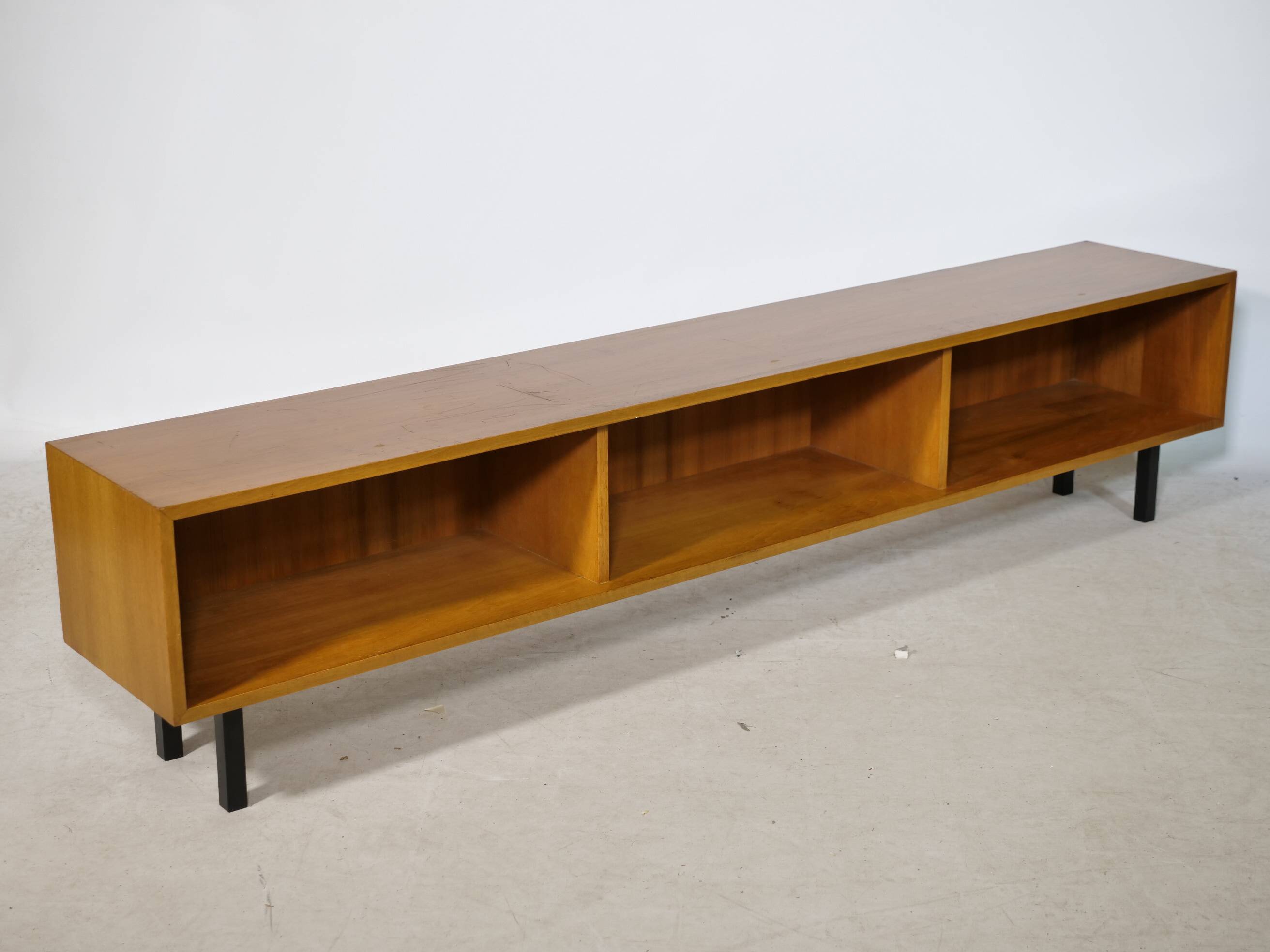 Mid-Century Design Walnut Lowboard from Germany, 1960s
