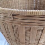 Old rattan basket