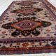 Tapis kazakh caucasien fait main, années 1960