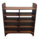 Vintage teak bookcase shelf