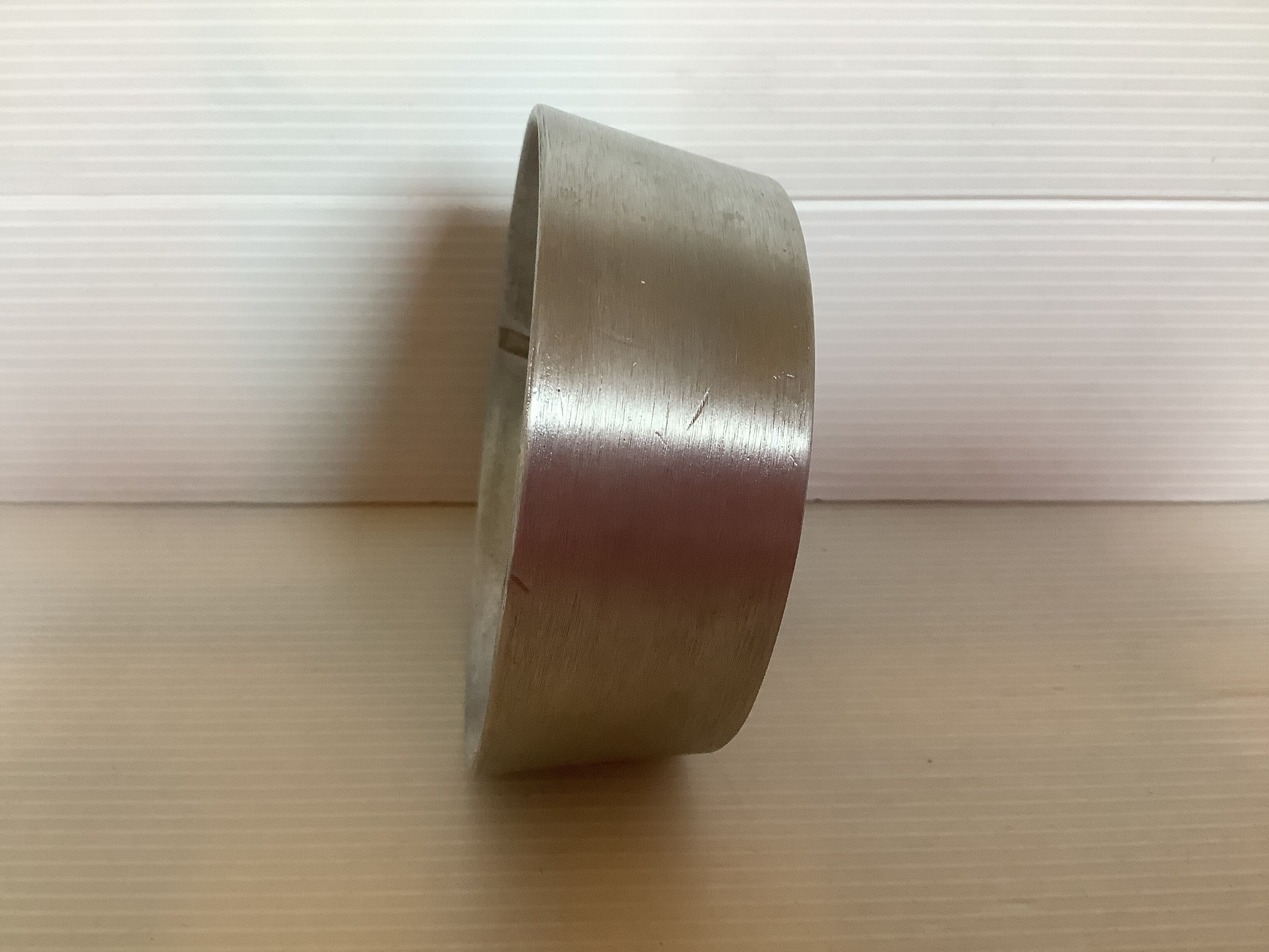 Industrial ashtray in aluminum