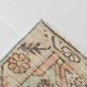 Yellow & Brown Oriental Vintage Rug, 125x230Cm