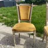 Pair of Louis XVI style chairs