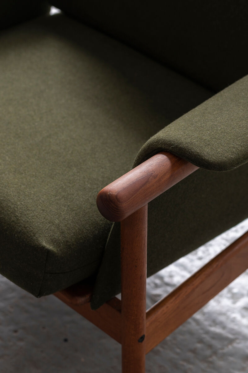 Wiki lounge chair by Illum Wikkelso, Denmark, 1960's