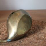 Brass whale ashtray