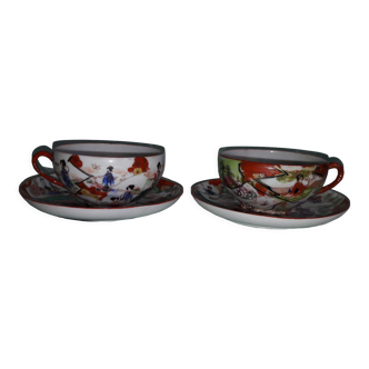 Duo tasses porcelaine