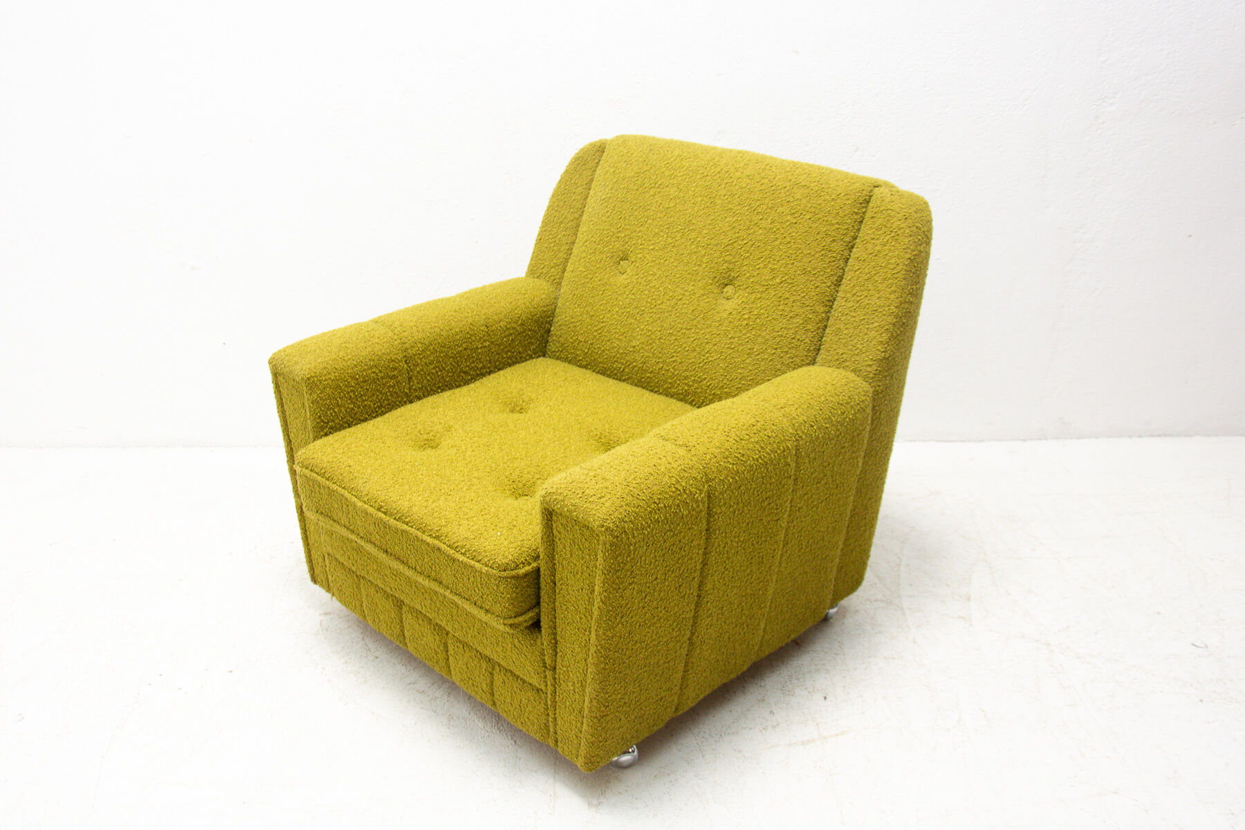 Eastern bloc vintage living room set, Czechoslovakia, 1970