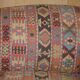 Three-seater Kilim vintage sofa by George Smith