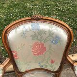Pair of Louis XV-style armchairs
