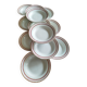 12 K&G Lunéville soup plates, Madrigal model