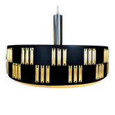 Vintage space age pendant lamp