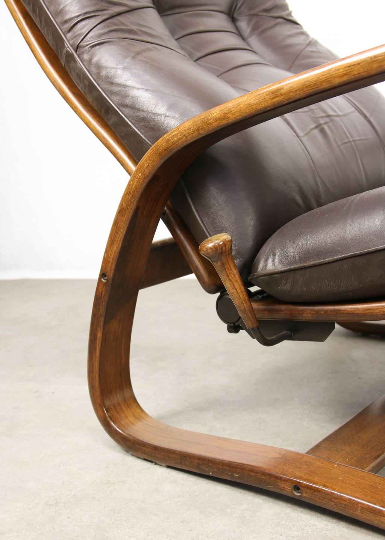 The Panter Leather Lounge Set by Arnt Lande for Westnofa, 70s