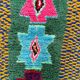 Moroccan Berber carpet vintage Boucherouite hallway
