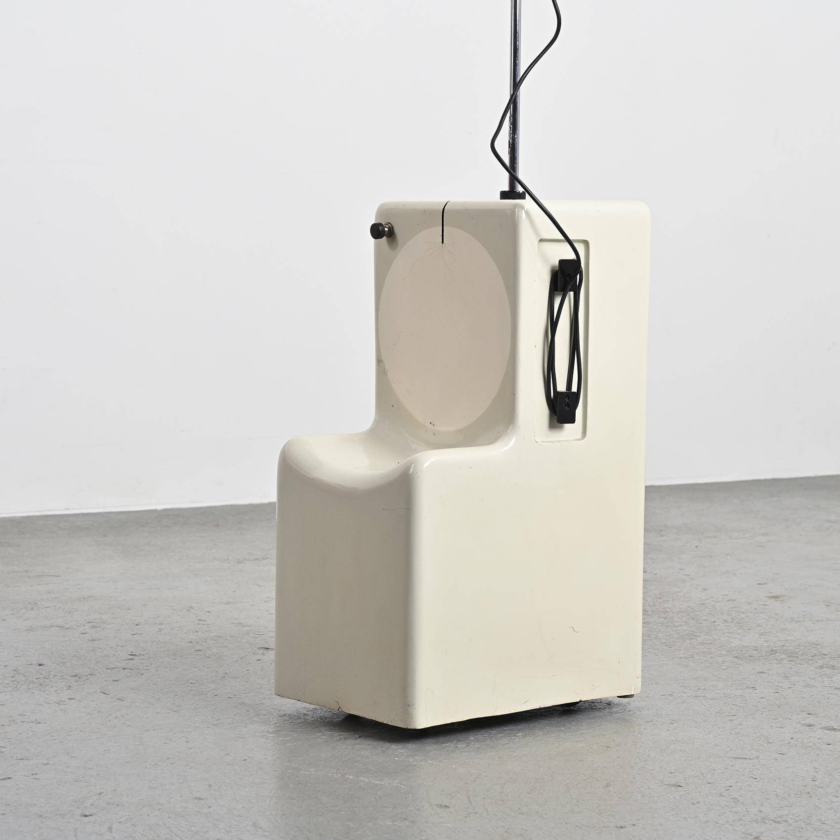 “Caribù” floor lamp by Lella Montecroci and Marco de Carli, 1972