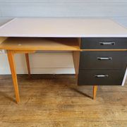 Bureau pieds compas vers1970