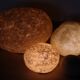 Set of 4 “Dora” model rock lamps by André Cazenave for Atelier A, 1960