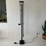 Michel Senné design double floor lamp, Artlumière edition 1980s