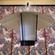 Suspension opaline and metal scandinavian design 1950.
