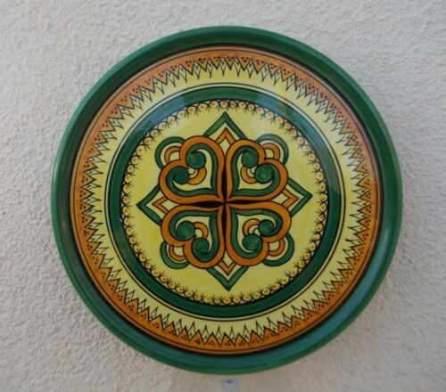 Underside or flat Quimper Henriot geometric