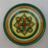 Underside or flat Quimper Henriot geometric
