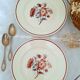 Mismatched dessert plates