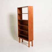 Bibliothèque en teck scandinave, années 1960