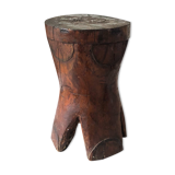 Wooden elephant foot stool