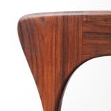 Suite of 4 Scandinavian chairs in Rio rosewood, Model Peter