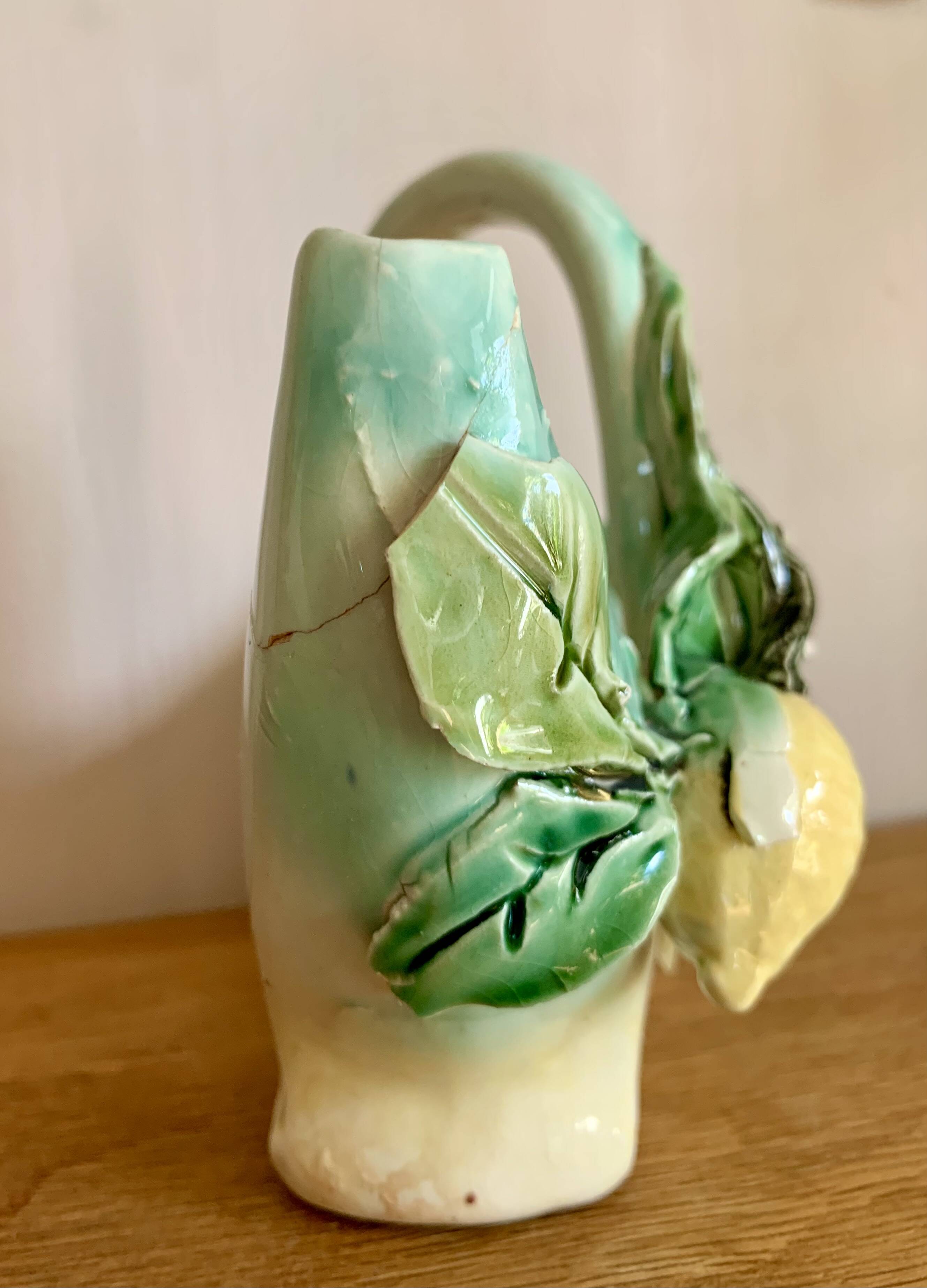 Old Lonchamp earthenware basket