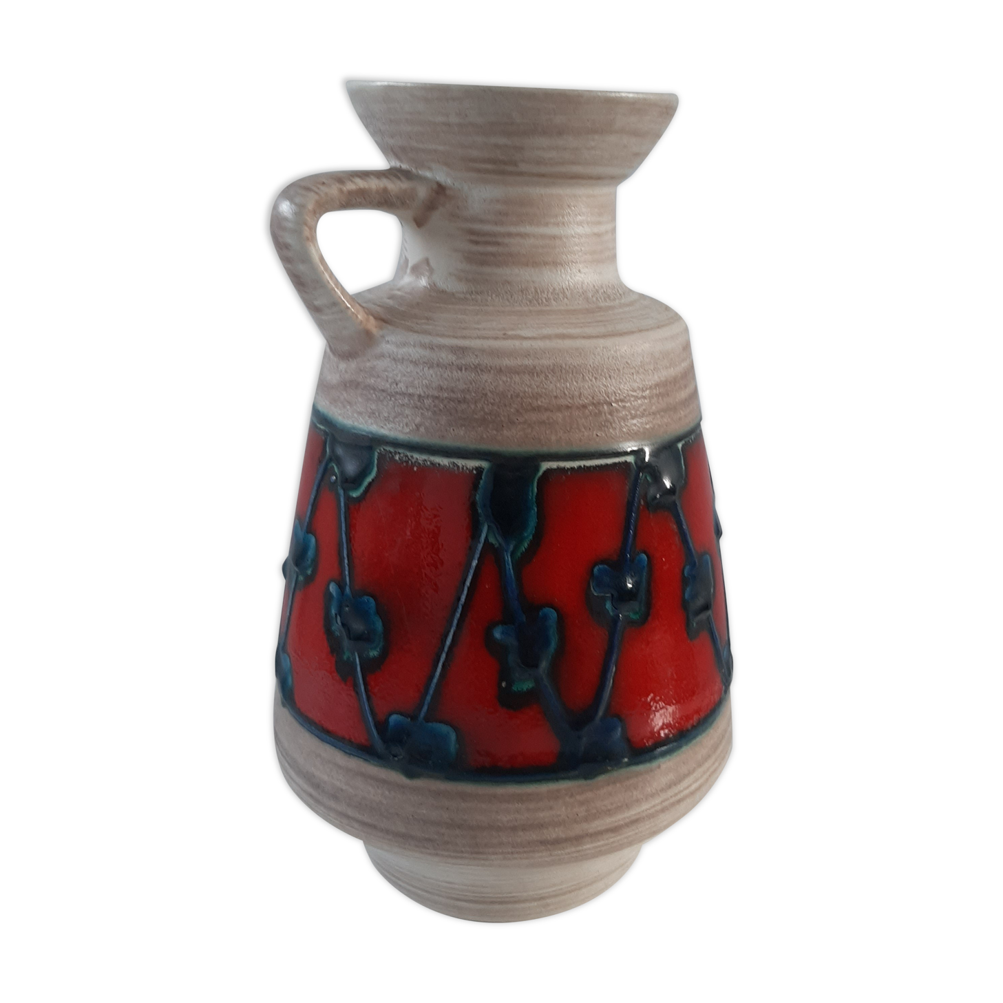 Vintage vase west germany 50s 60s