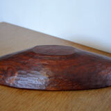 Grand coupe oblongue in mahogany west africa, circa 1970