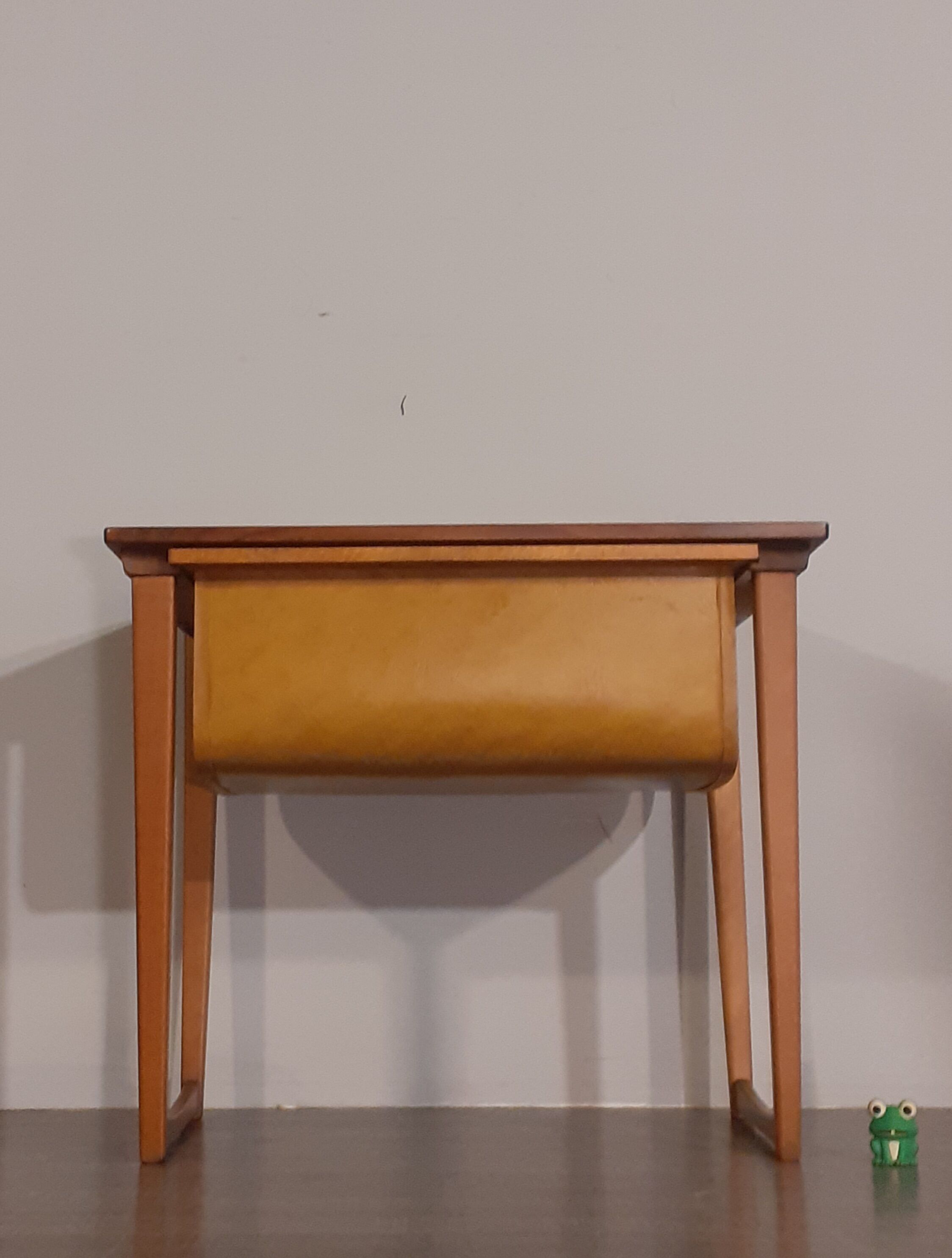 Norwegian teak and leather designer, 1960