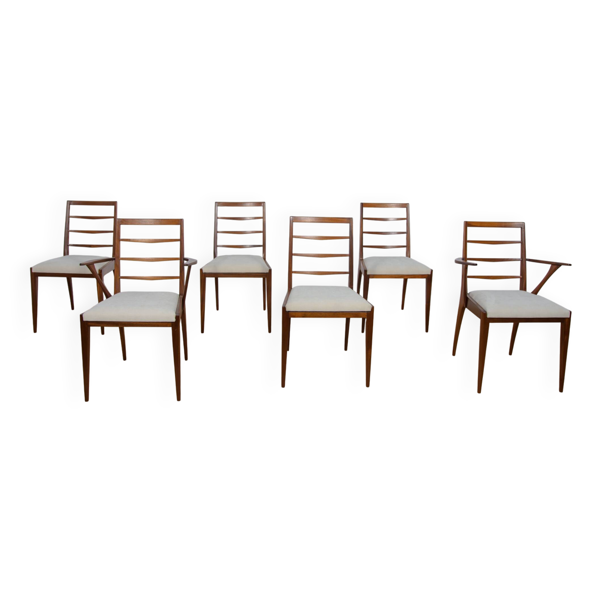 Mid-Century Dining Chairs from McIntosh, 1960s, Set of 6