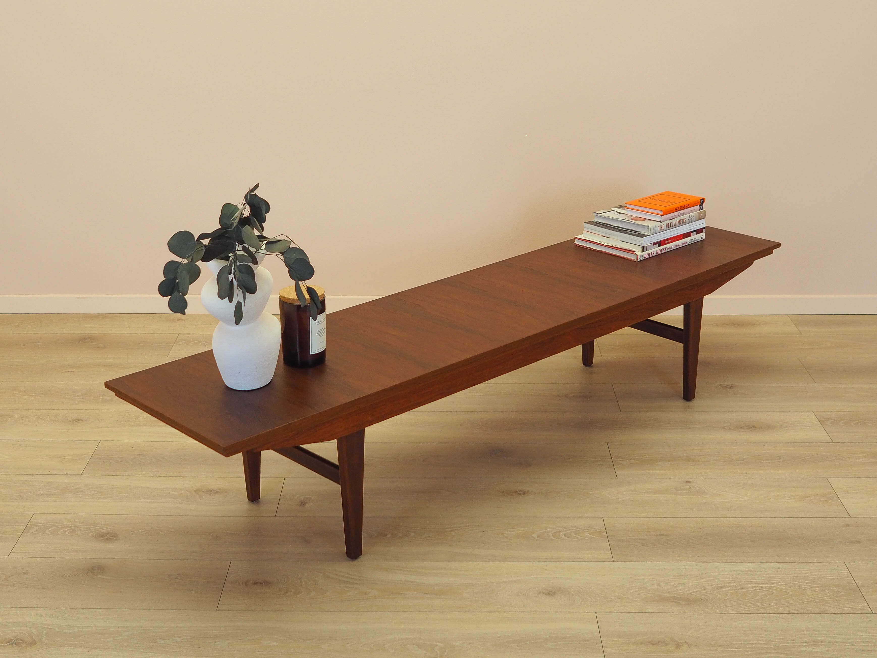 Teak lowboard, Danish design, 1970s, made in Denmark