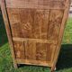 Writing furniture, craft furniture, solid oak, 19th century era