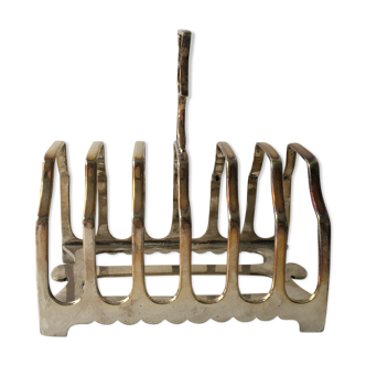 Silver metal toasters