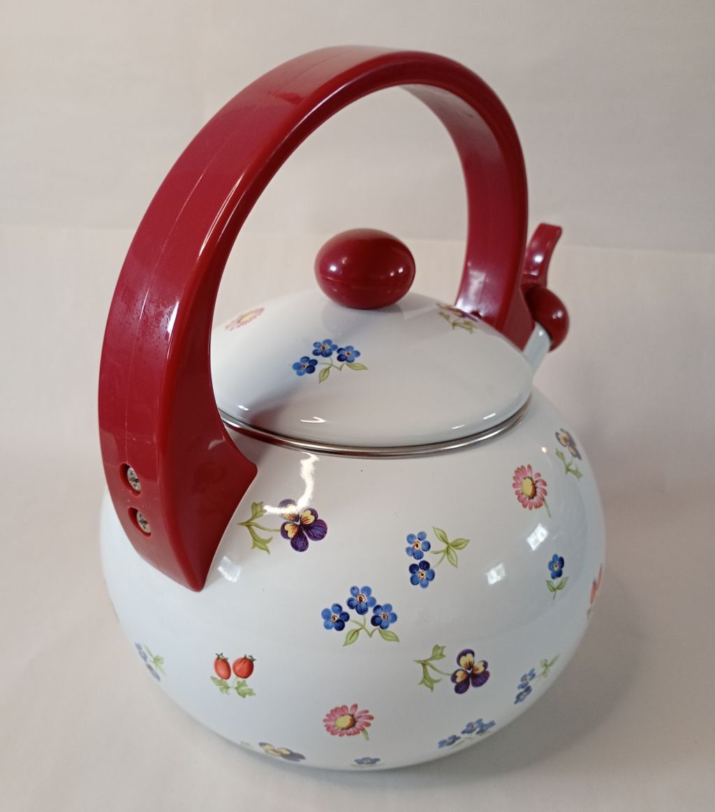 Bouilloire en émail Villeroy & Boch Petite Fleur