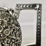 Solid silver teapot
