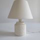 Small French lamp from the 1960s carved in stone