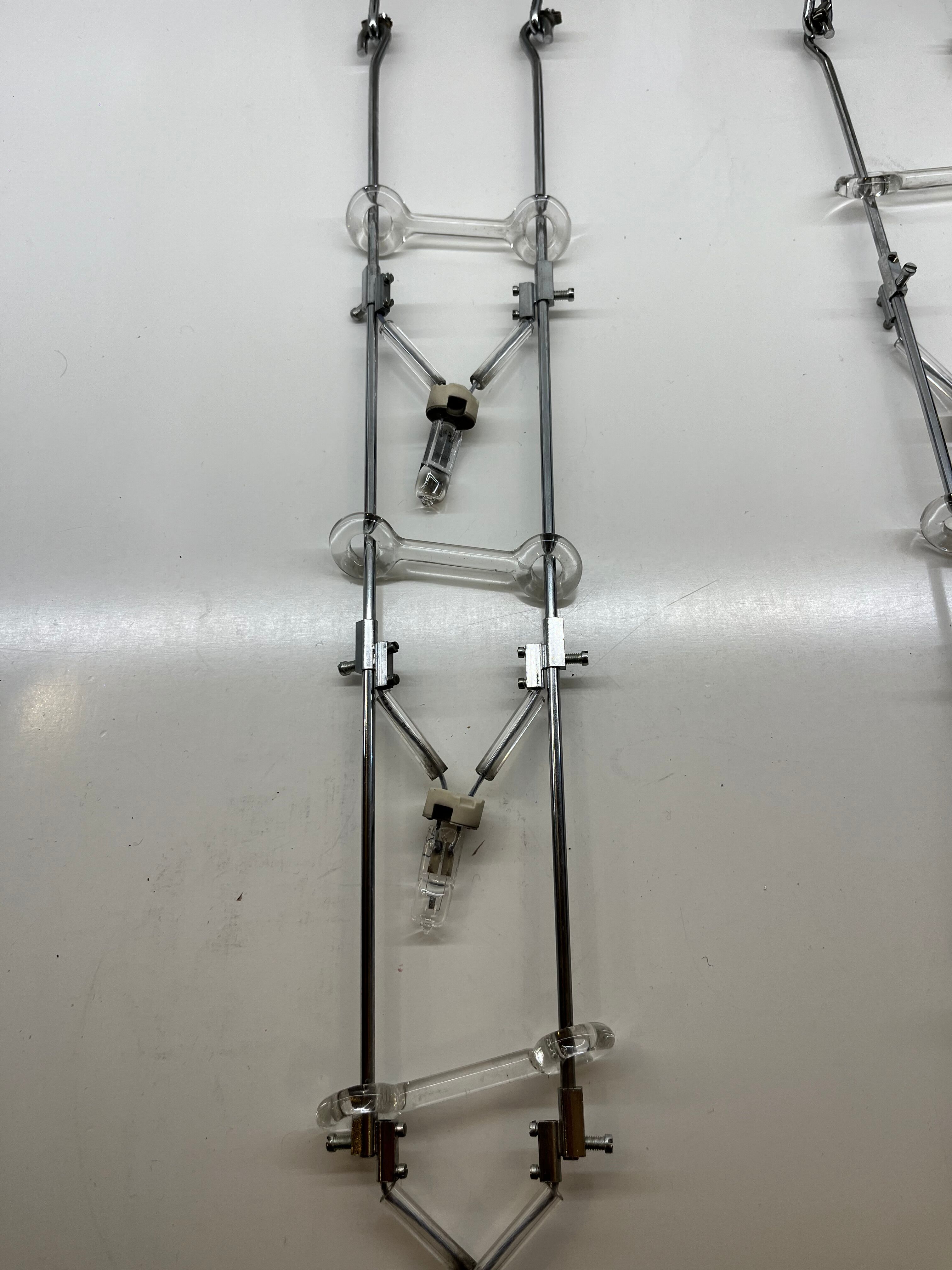 Pair of Scintilla Suspensions by Livio and Pier Giacomo Castiglioni Fontana Ar