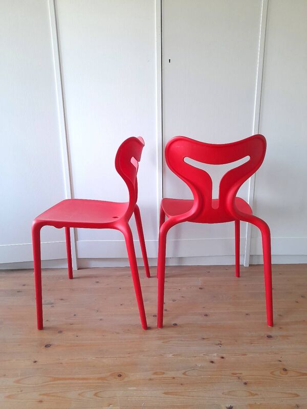 Paire de chaises Calligaris modèle Area 51