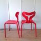 Paire de chaises Calligaris modèle Area 51
